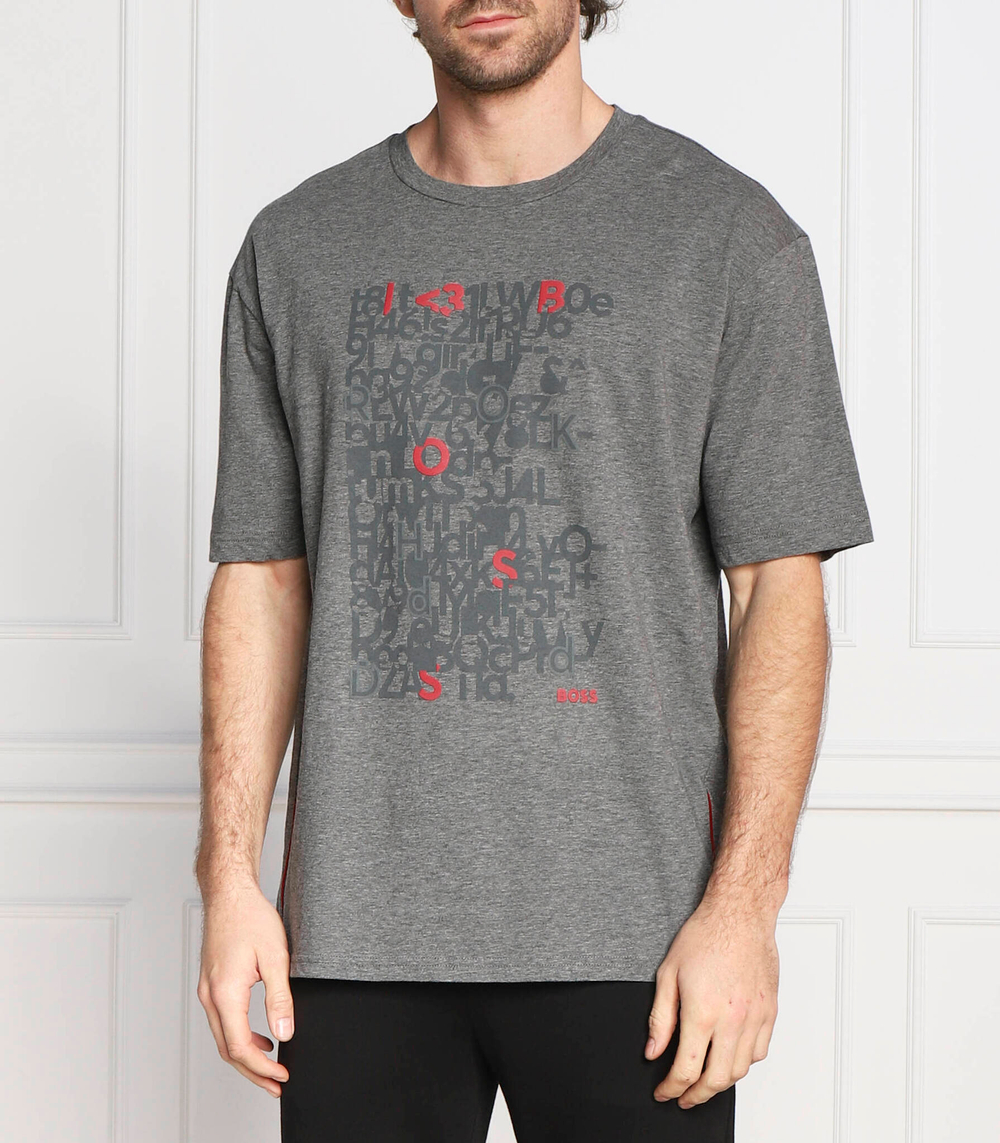 футболка tee 5 BOSS GREEN - графитовый(50477262)