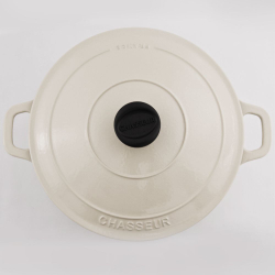 Кастрюля 6.3л Chasseur White Франция вид сверху