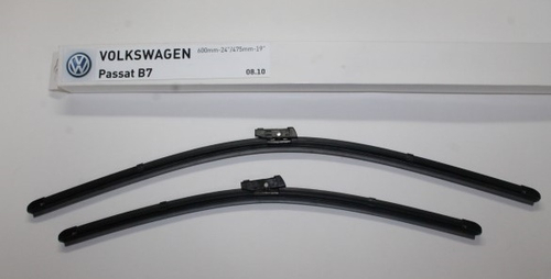 Щетка стеклоочистителя бескаркасная Volkswagen Passat B7 24  60 см+ 19  47,5 см (Good Jounerg)
