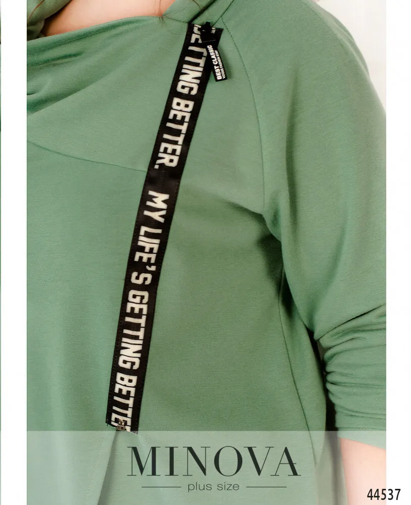 Туника 17-143-оливка Minova