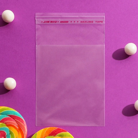 Пакет для пряников с клеевой полосой (8х10)  100 шт.