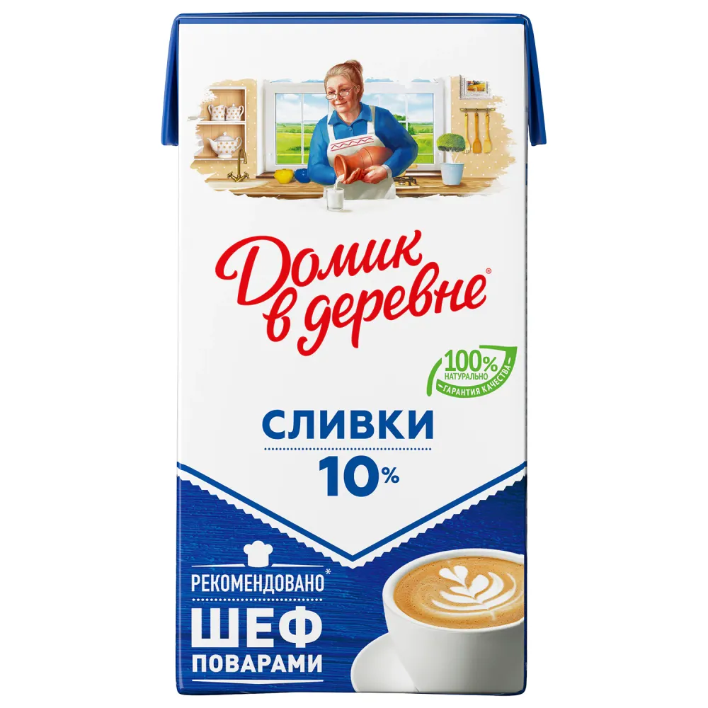 Сливки "ДВД" 10% 480мл