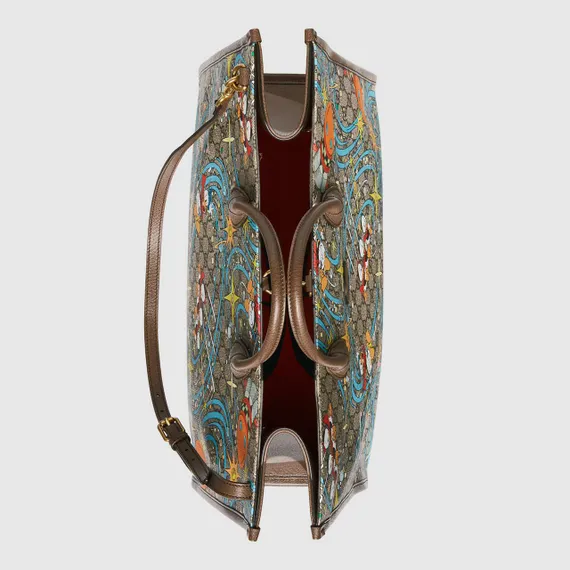 Сумка-тоут дональда дака Disney X Gucci