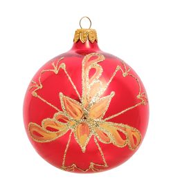 Элита НФШ-1090 Набор ел.украшений Шар 2шт «Бабочка» 80 мм