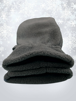 5005 Варежки детские флисовые серый (14)