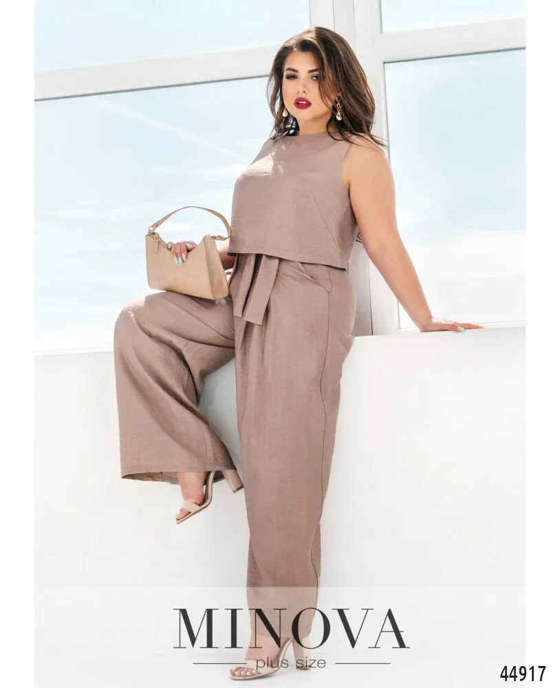 Костюм 4144Б-пудровый Minova