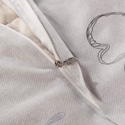 Детское постельное белье Sofi De MarkO Рэйн серое