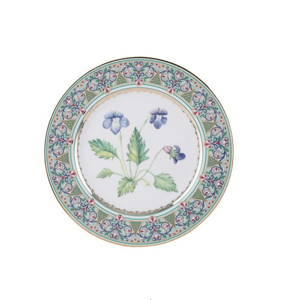 Тарелка декоративная 270 Европейская - 2 Фиалка надрезанная