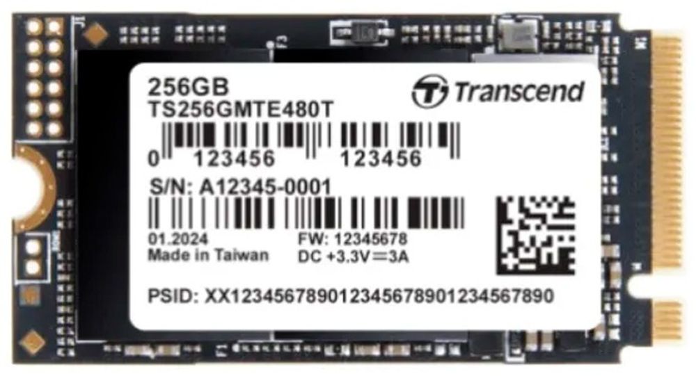 SSD Transcend TS256GMTE480T 256 Гб SSD Transcend TS256GMTE480T 256 Гб