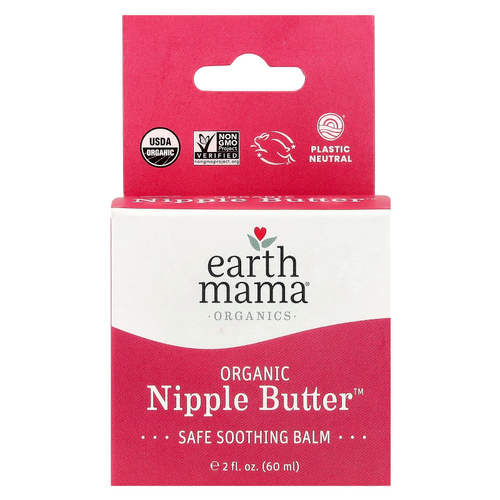 Earth Mama, Organic Nipple Butter ™, 60 мл (2 жидк. Унции)