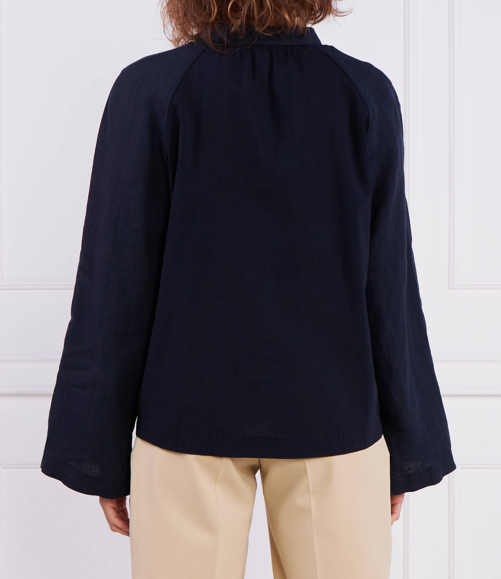 Льняная блузка Marc O' Polo - темно-синий(303 1305 42081)