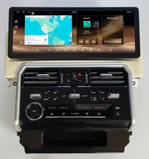 Магнитола для Infiniti QX80 2021-2023, Nissan Patrol Y63 - Kuberg монитор 17", Android 13, Быстрая, CarPlay, 4G SIM-слот