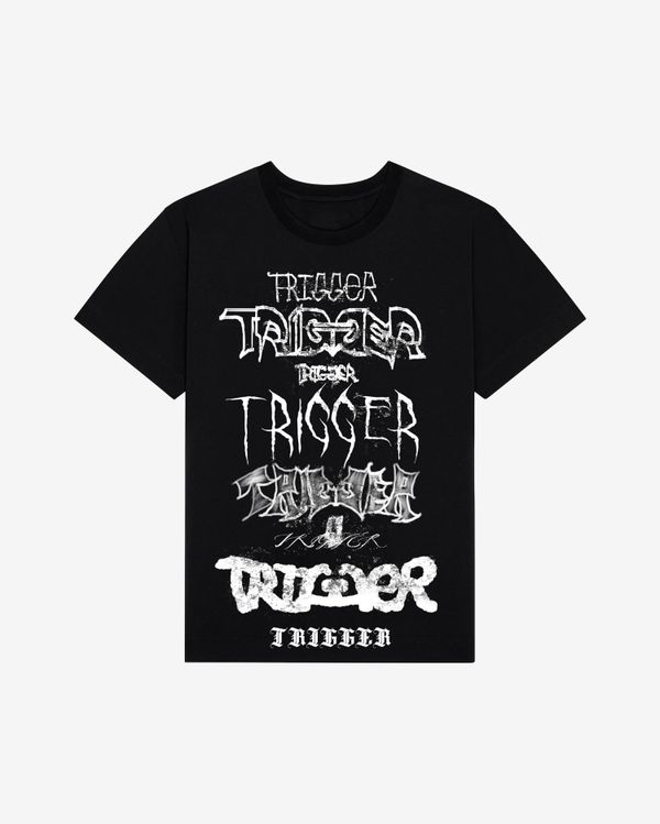 Футболка 8 Trigger черная - фото 1