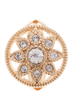 "Леналфи" кольцо в золотом покрытии из коллекции "Marella" от Jenavi