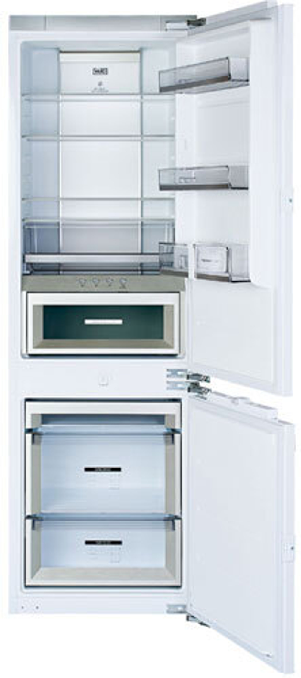 Встраиваемый двухкамерный холодильник Vard VIC177NIW