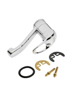 Современный кухонный смеситель с низким изливом