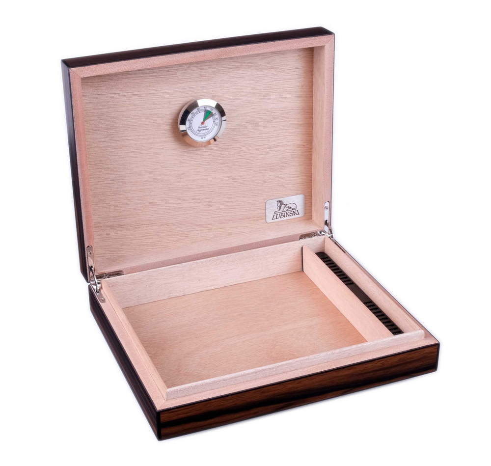 Хьюмидор Lubinski на 25 сигар, Макассар