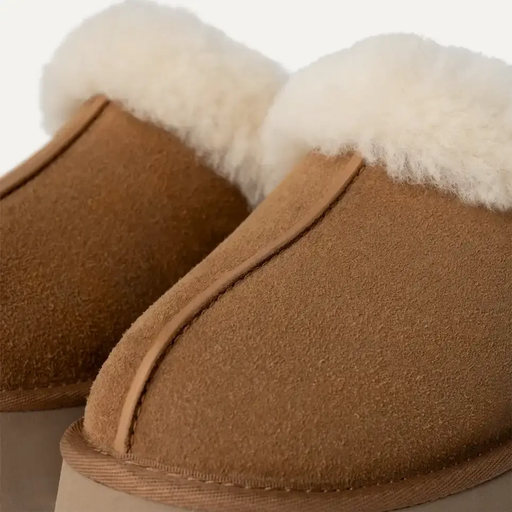 UGG Тапочки Zapatillas Disquette, каштановый