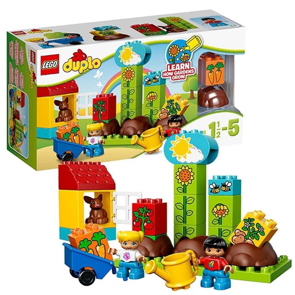 LEGO Duplo: Мой первый сад 10819 — My First Garden — Лего Дупло