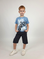 01-154-2 Комплект для мальчика (джемпер+шорты)