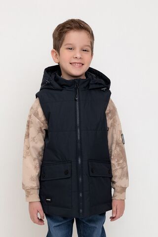 жилет  для мальчика  ВК 35011/15 ГР (98-128)