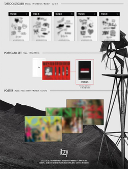 Альбом ITZY - Not Shy 3rd Mini Album RANDOM Version