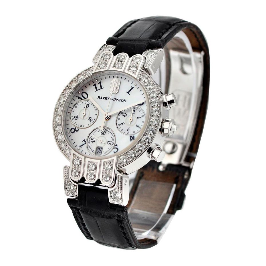 Harry Winston premier 32mm qtz chrono