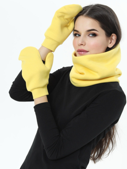 Снуд унисекс из футера с начесом