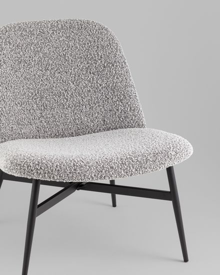 Кресло лаунж Ease серый