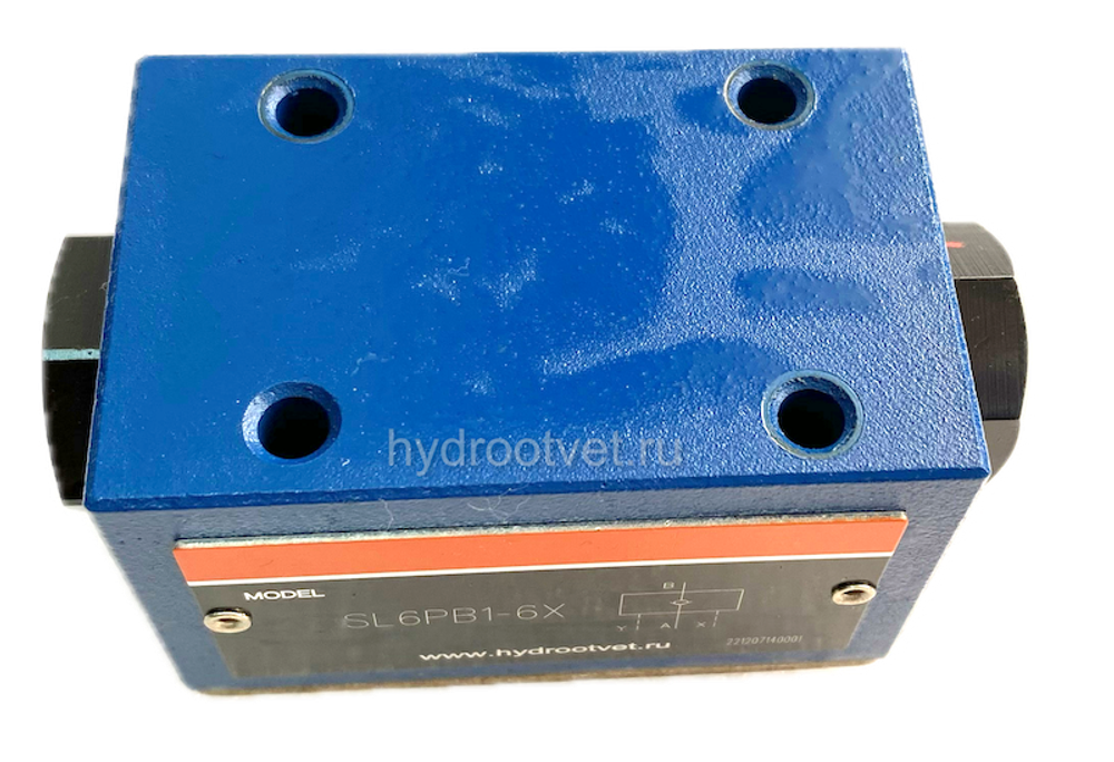SL6PB1-6X/ - Гидрозамок для установки на плиту Ду6, внешний дренаж