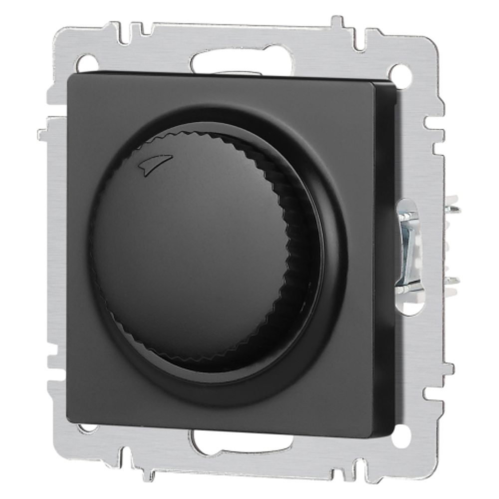 Светорегулятор Intro Accent 6-401-05 поворотный, 600Вт 230В, IP20, СУ, антрацит