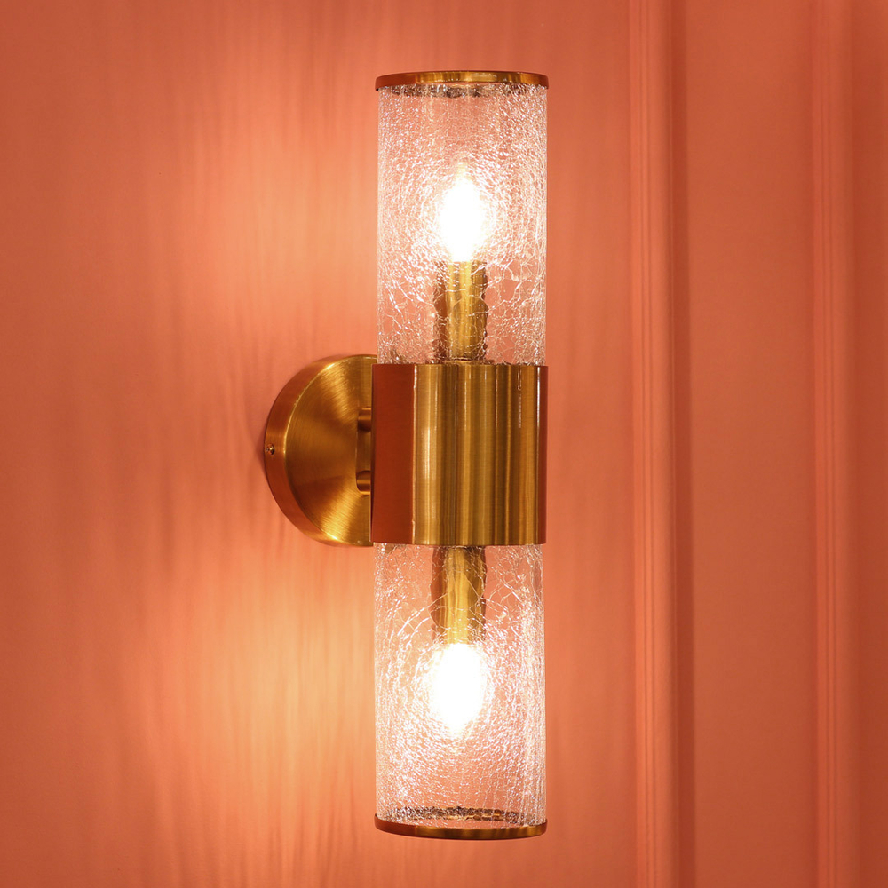 Бра Cloyd LEIBNIZ W2 / выс. 45 см - латунь темная (арт.20139)