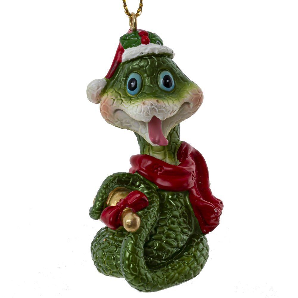 GAEM Фигурка декоративная подвесная "Змея", L3,5 W3 H7 см, 4в.