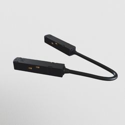 Коннектор гибкий для магнитного шинопровода Maytoni Gravity TRA004CPC-22B