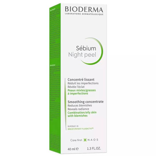 Bioderma Sebium Night Peel Ночной пилинг, 40 мл