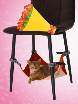 Подвесной гамак для кошек дом