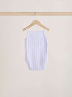 Боди без рукавов для малышей Next E19-734, 5 шт., Сиреневый, Розовый, Мятный, Светло-желтый