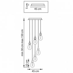 Подвесная люстра Lightstar Colore 805169