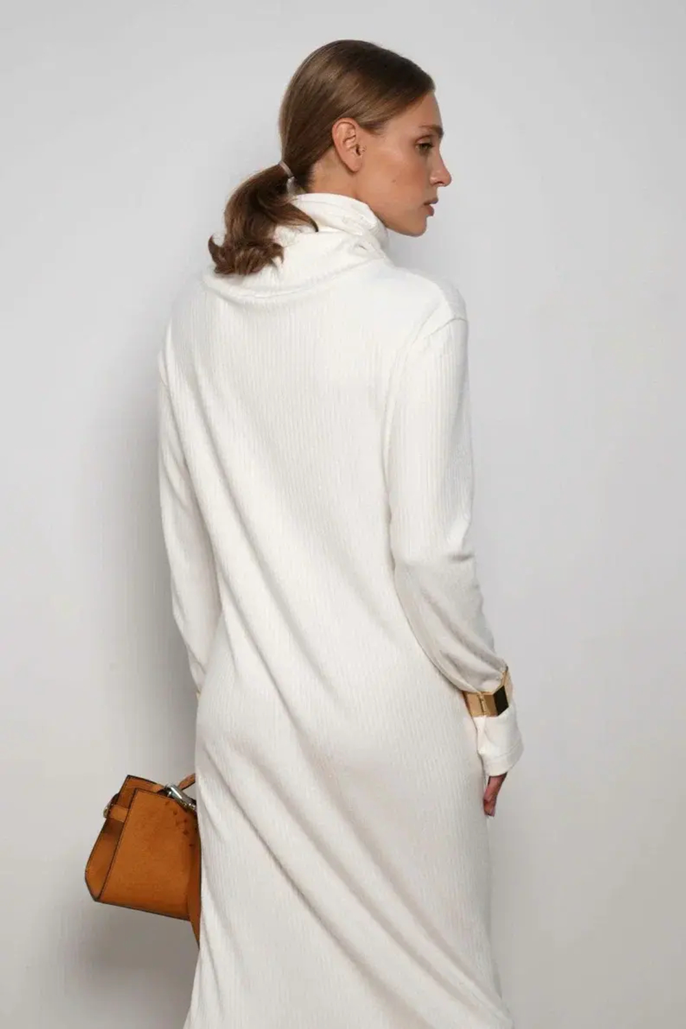 Платье "Объятия" в жемчужном