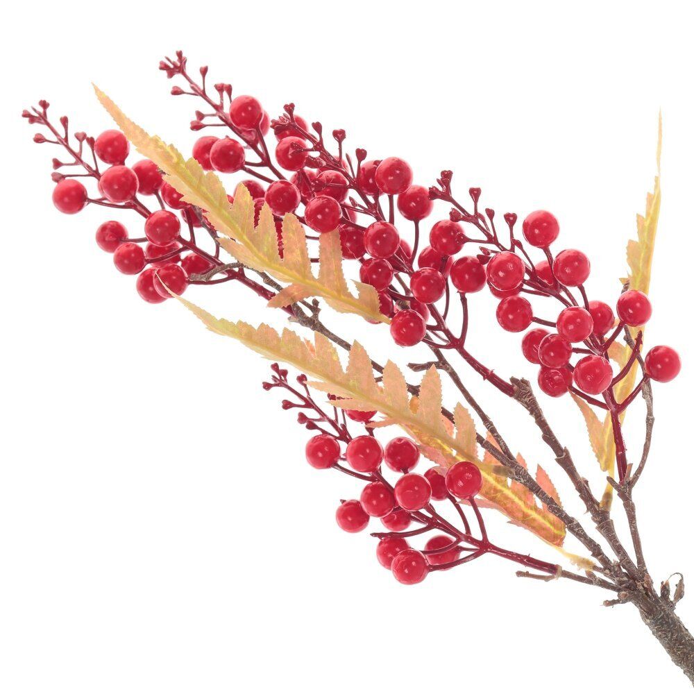 GAEM Ветка искусственная "Рябина", L23 W18 H44 см, 3в.