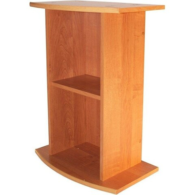 Тумба фигурная 50*30*70 ольха, открытая (Аква Плюс) (-2341)