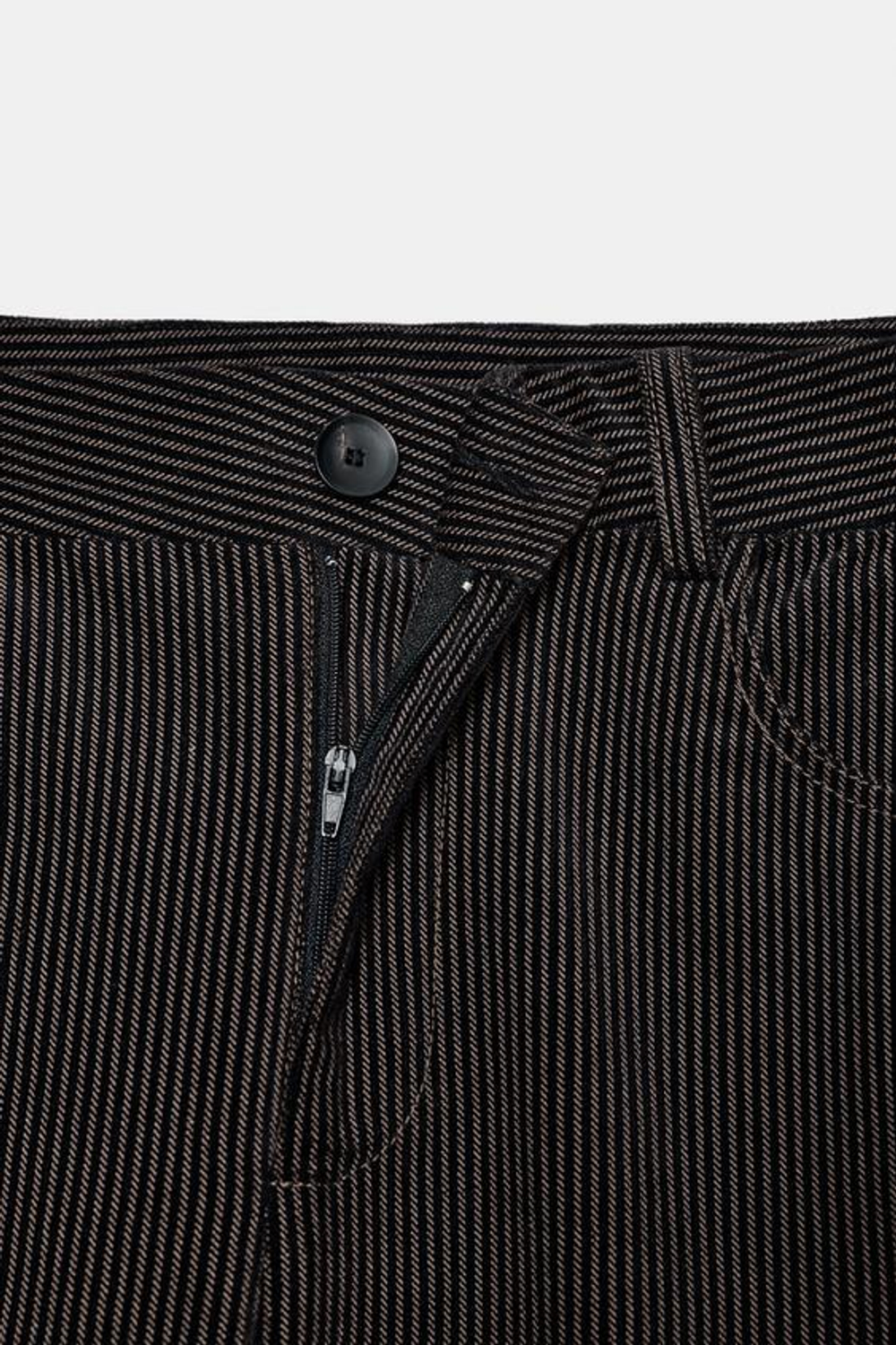 ZARA ШИРОКИЕ БРЮКИ В ПОЛОСКУ — ZW COLLECTION, ПОЛОСКИ