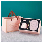 Кружка с подогревающей панелью от сети 220 В / Чашка для чая и кофе