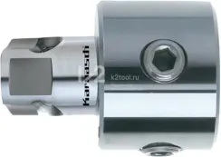 Переходник с Nitto / Universal 19 на Weldon 19, Karnasch, для штифтов 7,98 мм