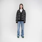 Кардиган Dissident Logo Pattern Черный