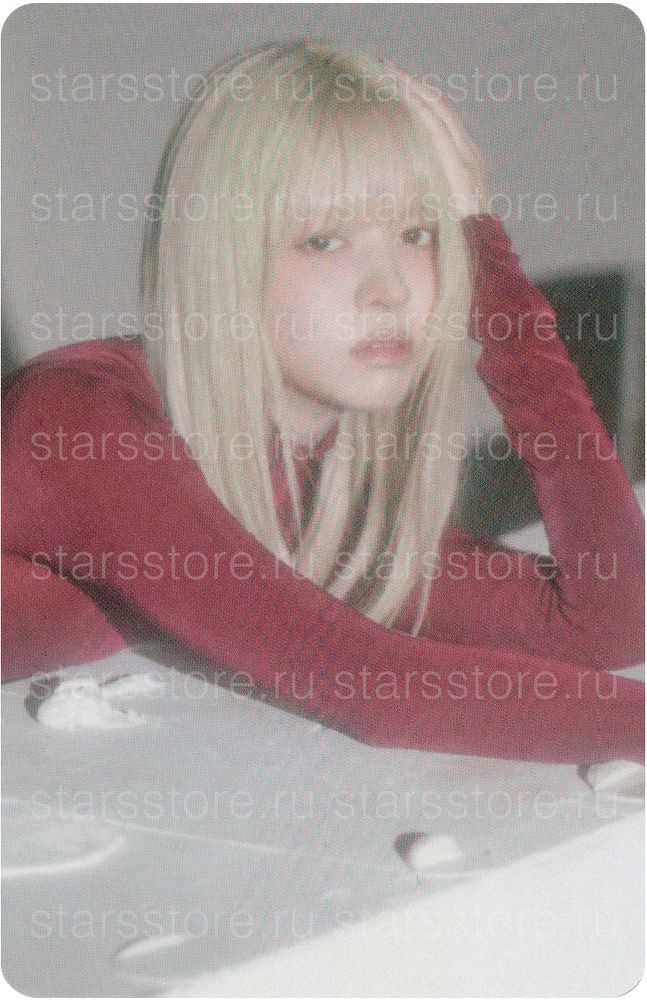 Фотокарта Lily NMIXX - Blue Valentine (Apple Music)