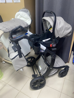 Коляска трансформер 3 в 1 "Aimile PRO" цвет латте