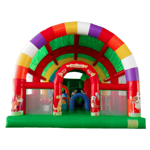 Батут с тентом "В кругу друзей"