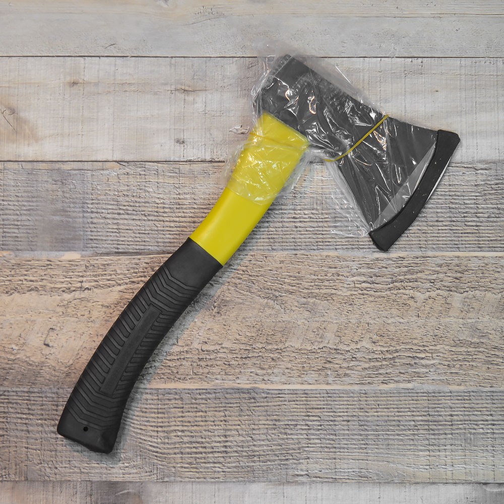 Топор 800г с пластиковой ручкой 28см