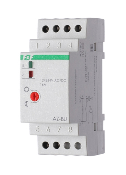 Фотореле AZ-BU-зонд Плюс 12-260В 16А 1Z IP20 с выносным фотодатчиком
